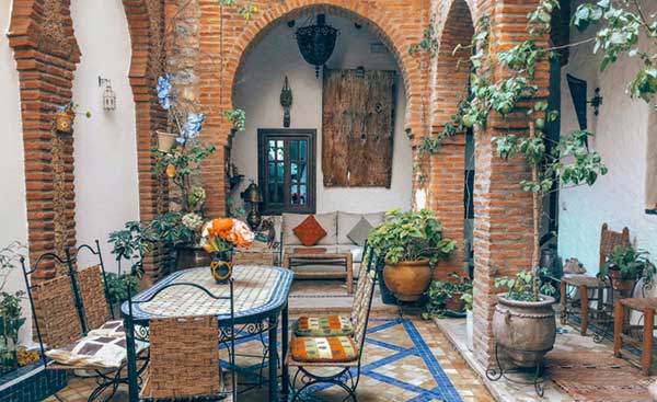 Cozy Decorated Patio